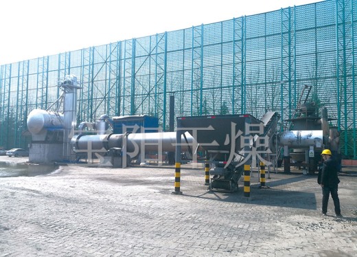 石英砂(沙子)轉(zhuǎn)筒烘干機(jī)