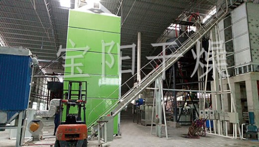 輻射塔式高純非金屬礦粉烘干系統(tǒng)